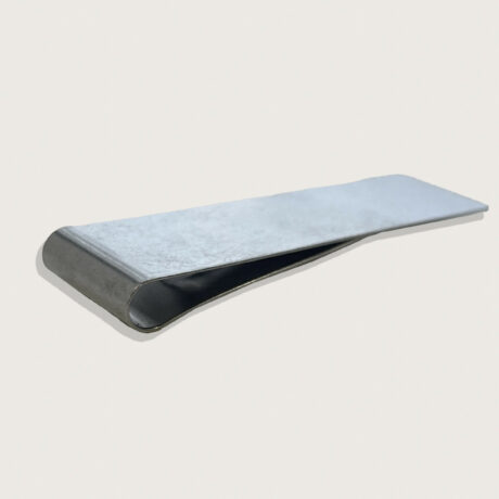 Klemme aus metall für namensschild