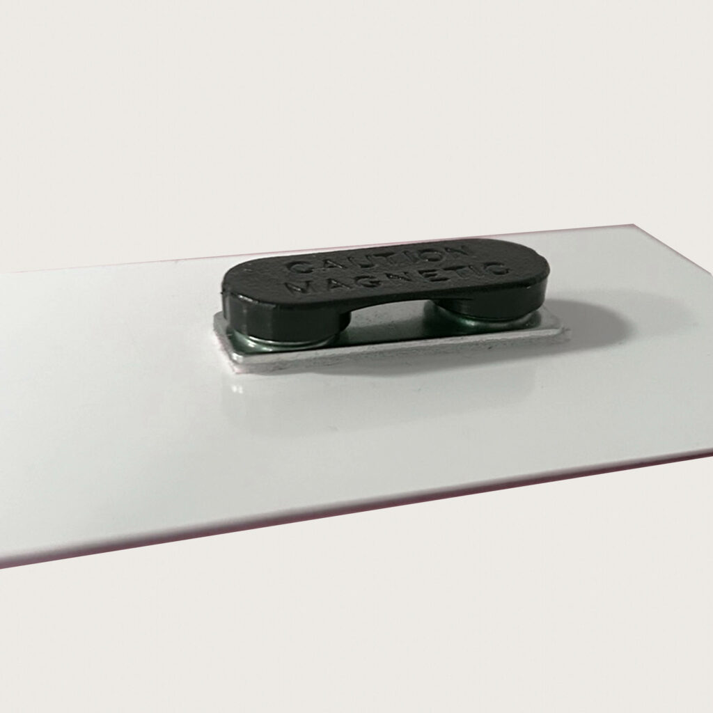 Magnet für Namensschilder