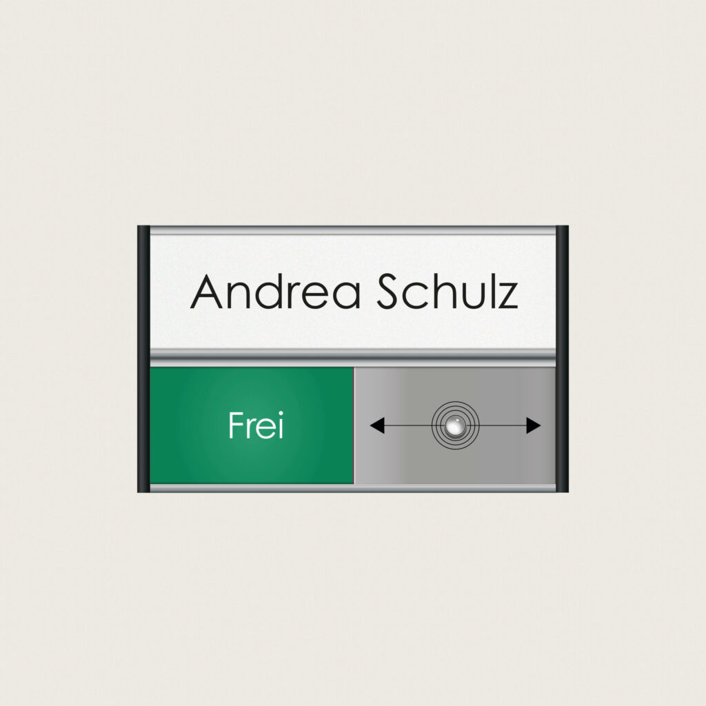 Türschild Büro frei_besetzt jcde1871
