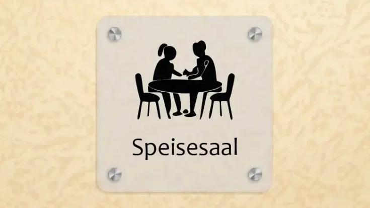 Türschilder aus Acryl