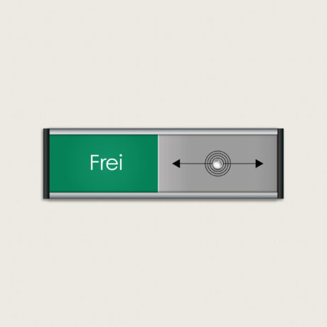 Frei-Besetzt Schild 100 x 31 mm