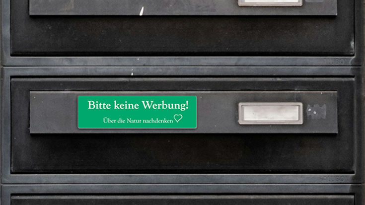Keine Werbung Bitte – Schilder