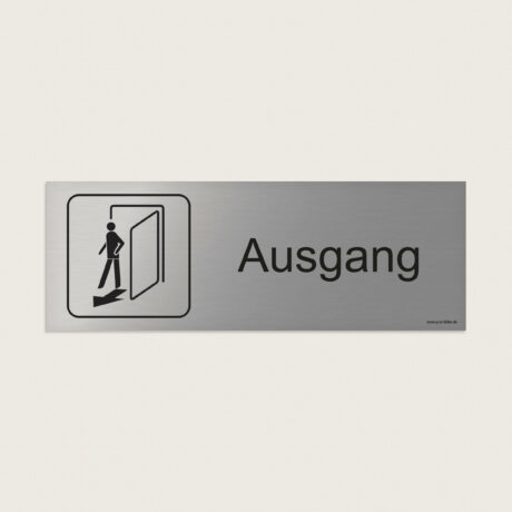 Hinweisschild Ausgang jcde277