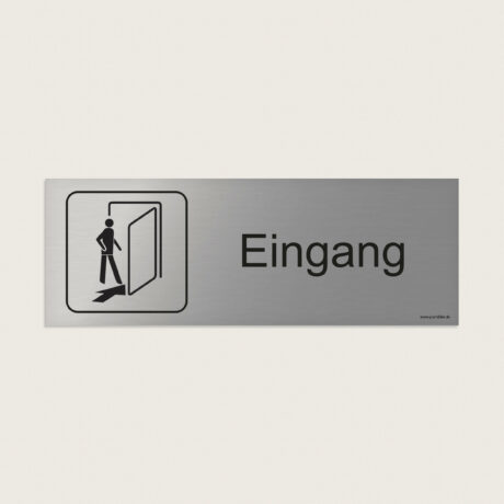 Hinweisschild Eingang jcde233