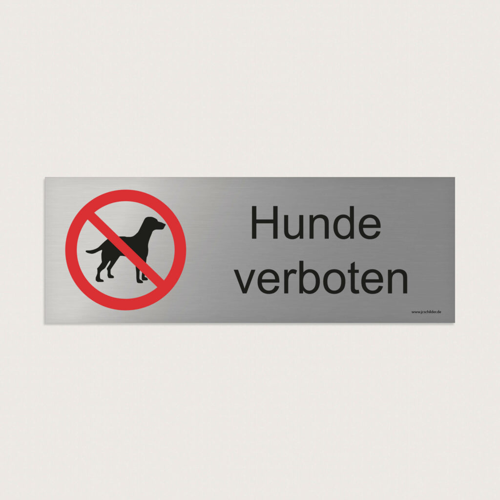 Hinweisschild Hunde verboten jcde230