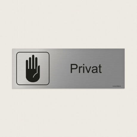 Hinweisschild Privat jcde250