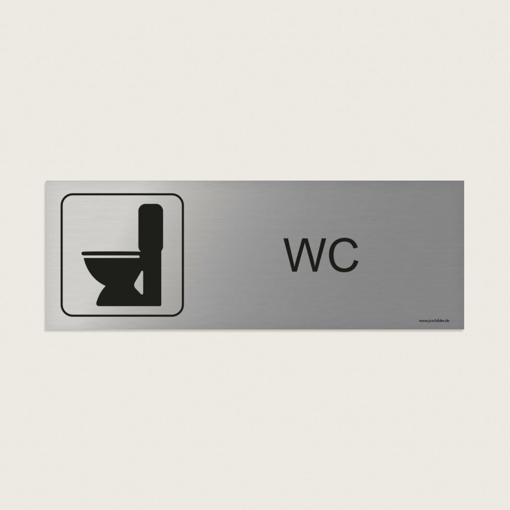 Hinweisschild WC jcde282