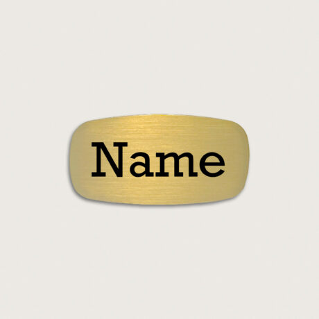 Namensschild aus messing jcde5222