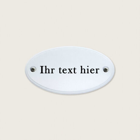 Türschild Berlin aus weissem messing 80 x 43 mm jcde4704