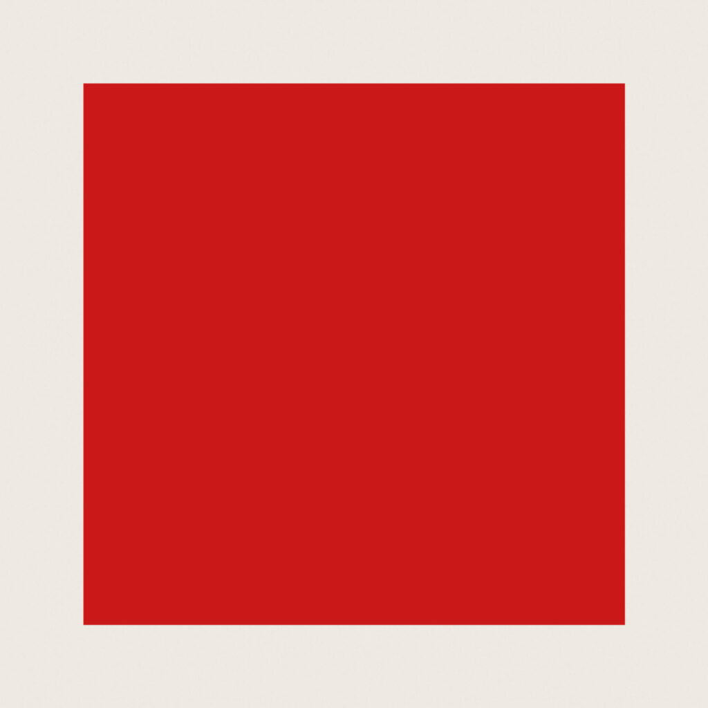 Fliesenmarkierung rote quadrate JC SCHILDER