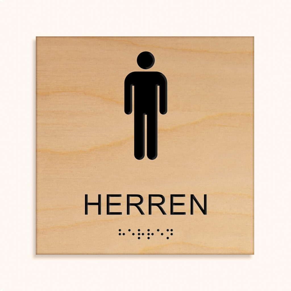 Taktiles schild herren jcde623.h_holz
