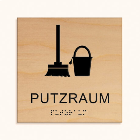 Taktiles schild putzraum jcde616.h_holz