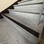 Treppenmarkierungen für Barrierefreiheit - Streifen für Innenbereich Schwarz