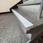 Treppenmarkierungen für Barrierefreiheit - Streifen für Innenbereich Weiß