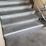 Treppenmarkierungen für Barrierefreiheit – Streifen für Innenbereich Weiß jcde5299