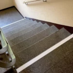 Treppenmarkierungen für Barrierefreiheit Weiß jcde5299