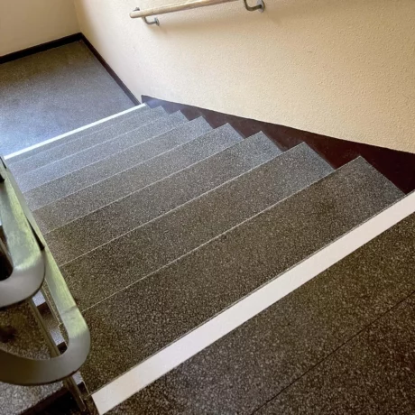 Treppenmarkierungen für Barrierefreiheit Weiß jcde5299